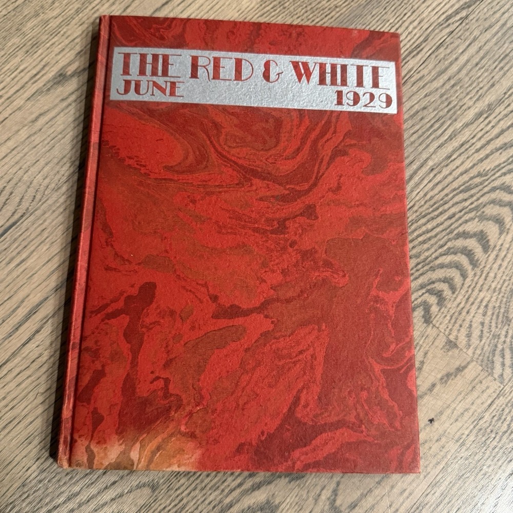 1929 Lowell High School Yearbook  San Francisco California‎  Red And White HC